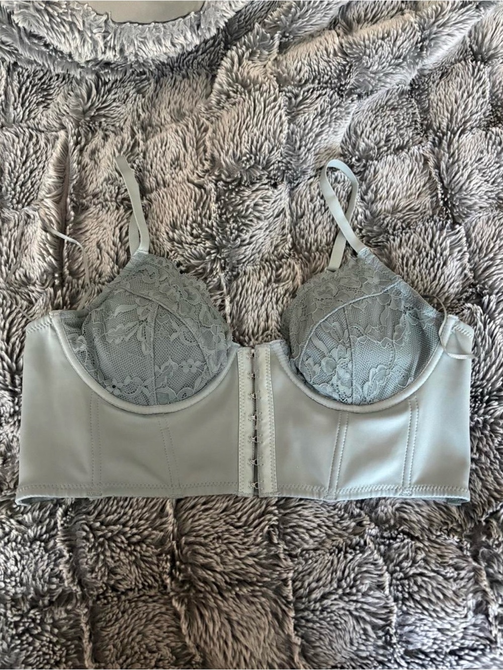Garage cropped corset